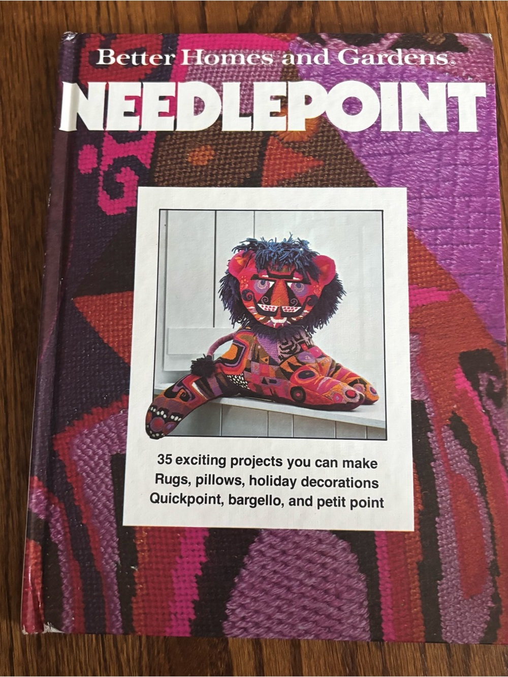 Vintage Better Homes and Gardens Needlepoint Book - 35 Projects Hardcover